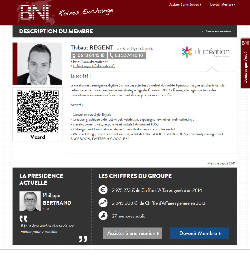 BNI Reims Exchange