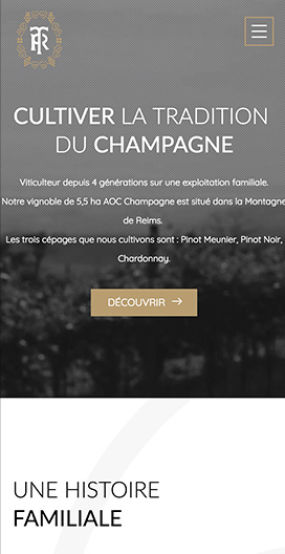 Champagne Thoumy Responsive